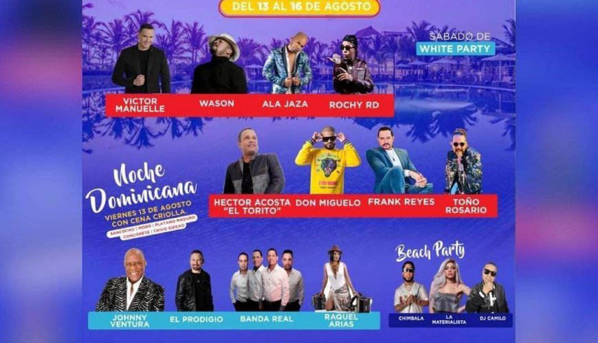 Latin Music Tours 2021 Hard Rock Punta Cana