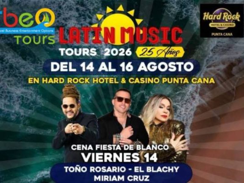 latin Music Tours 2026