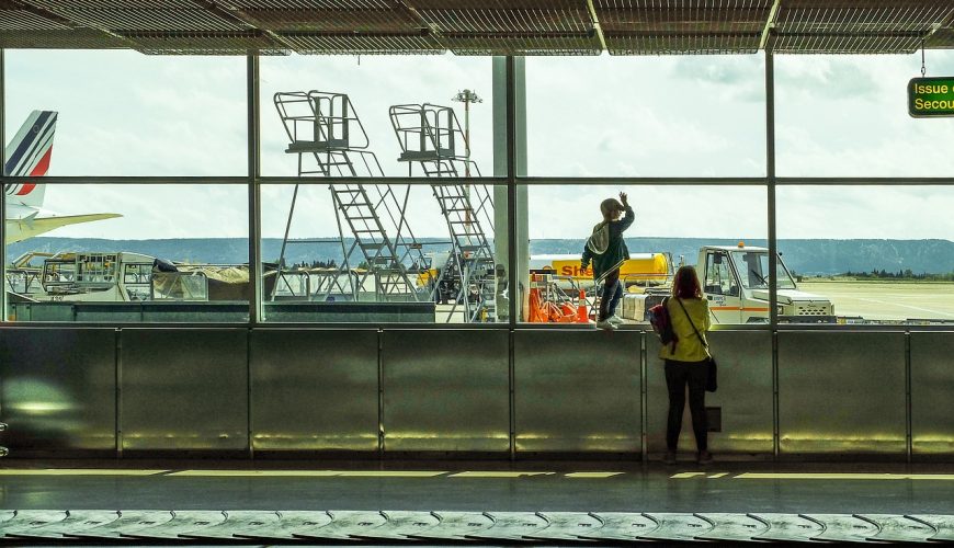 aeropuerto niños