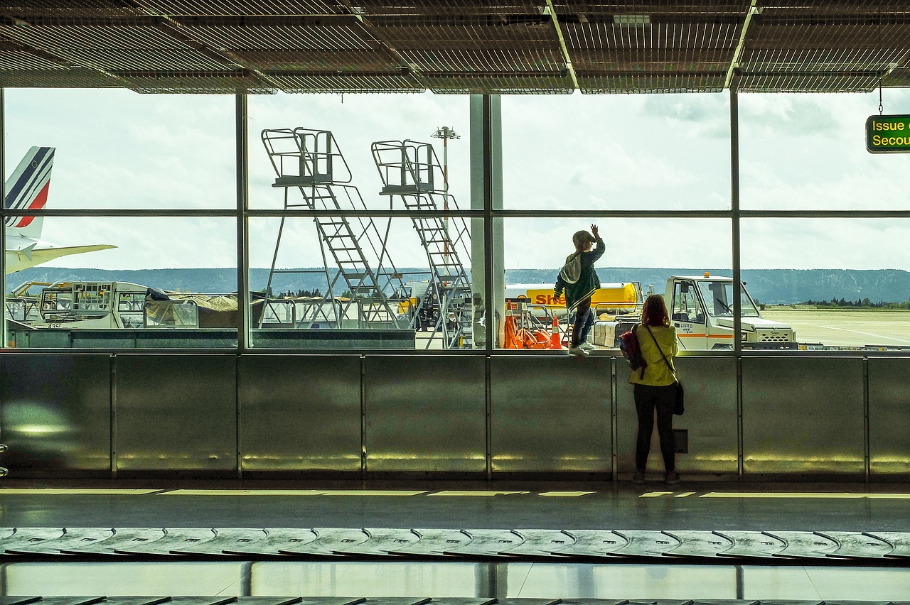 aeropuerto niños